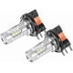thumbnail image 1 of 2pcs 80W H15 LED Bulbs White Car Headlight Bulbs LED Daytime Running Lights Bulb Replacement Lamp, 1 of 4