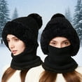 thumbnail image 4 of KANG Winter Thermal Scarf Hat For Outdoor Activities Fleece Lined Cold Weather Face Windproof Ear Warmers, 4 of 5