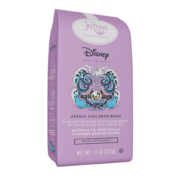 Joffrey's Disney Ursula Cauldron Brew Ground Coffee 11 oz
