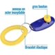 thumbnail image 4 of Clickers para perros con pulseras [Paquete de 4], Clicker de entrenamiento con forma de barco, Colorido y práctico, Clicker profesional para el entrenamiento de perros - Multicolor, 4 of 5