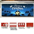 thumbnail image 3 of Christmas 7 X 8 Ft Holy Night Christmas Outdoor Garage Door Banner Blue Night of Nativit Large Christmas Decoration Holiday Polyester Cover Christmas Door Anime Wall Tapestry Room Tapestry Bedroom, 3 of 6