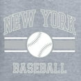 thumbnail image 6 of Wild Bobby City of New York NY Baseball Fantasy Fan Sports Unisex Hoodie Sweatshirt, Heather Grey, Large, 6 of 6