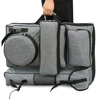 Art Portfolio Case Art Supplies Organizer Storage Carrying Bag for Travel 