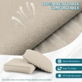 thumbnail image 4 of Kimunuk Outdoor Deep Seat Cushion Set, 24" x 24" x 6.5" Patio Furniture Chair Cushions Replacement for Sofa Couch, Cream, 4 of 6