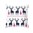 thumbnail image 1 of Matsuzay 2020 nueva funda de almohada decoración navideña para el hogar Reno Santa Claus árbol funda de cojín adorno navideño regalo de Navidad Año Decoración del hogar #5 Matsuzay HA000414-05B, 1 of 6
