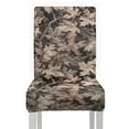 thumbnail image 6 of COEQINE Dining Chair Covers 6-Pack, Stretchable Universal Fit Chair Slipcovers Washable Spandex, Protect and Renew Your Dining Room Chairs for Home Party Decor, Camo Hunting Leaf, 6 of 7