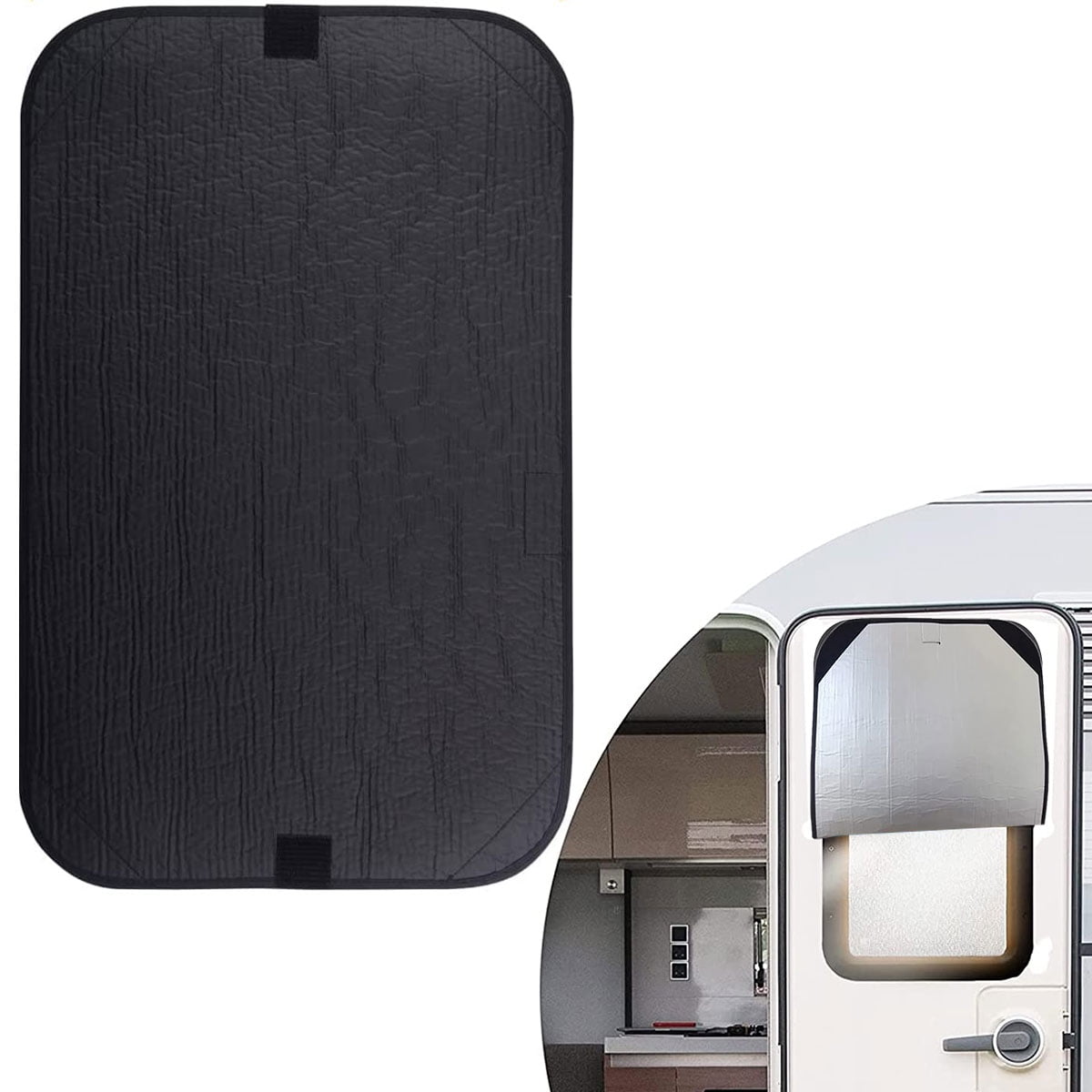 RV Window Door Shade Cover 16 x 25 Inch RV Sun Shade Window Screen Heat