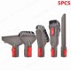 thumbnail image 1 of 5 Pzas Accesorios de Repuesto de Cabezal de Succión para Cepillo de Polvo para Dy*son V7 V8 V10 V11 Kit de Piezas de Conector de Aspiradora y Manguera, 1 of 8
