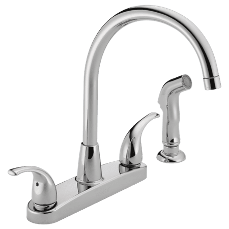 Peerless Tunbridge Two Handle Kitchen Faucet in Chrome P299578LF