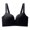 Black, variant on Smooth Wireless Jelly Bras for Women No Underwire Seamless Push Up Bra Full Coverage Soft Suppor Tshirt Bralettes Size 38,Grey