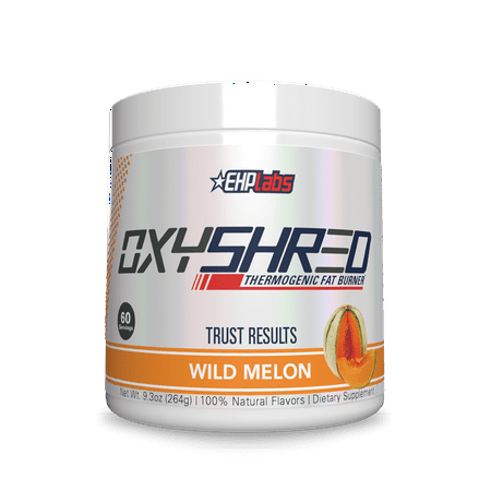 OxyShred Thermogenic Fat Burner Powder by EHPlabs - Weight Loss Supplement, Energy Booster, Pre-Workout, Metabolism Booster