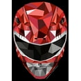 thumbnail image 2 of Men's Power Rangers Red Ranger Geometric Helmet  Graphic Tee Black X Large, 2 of 5