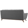 thumbnail image 6 of Modway Beguile 3 Piece Upholstered Fabric Living Room Set in Gray, 6 of 6