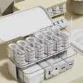 thumbnail image 4 of Organizador de Cables Compacto y Transparente de Escritorio con Tapa: Solución para Organizar el Hogar Sin Cables Ni Cargadores A, 4 of 5