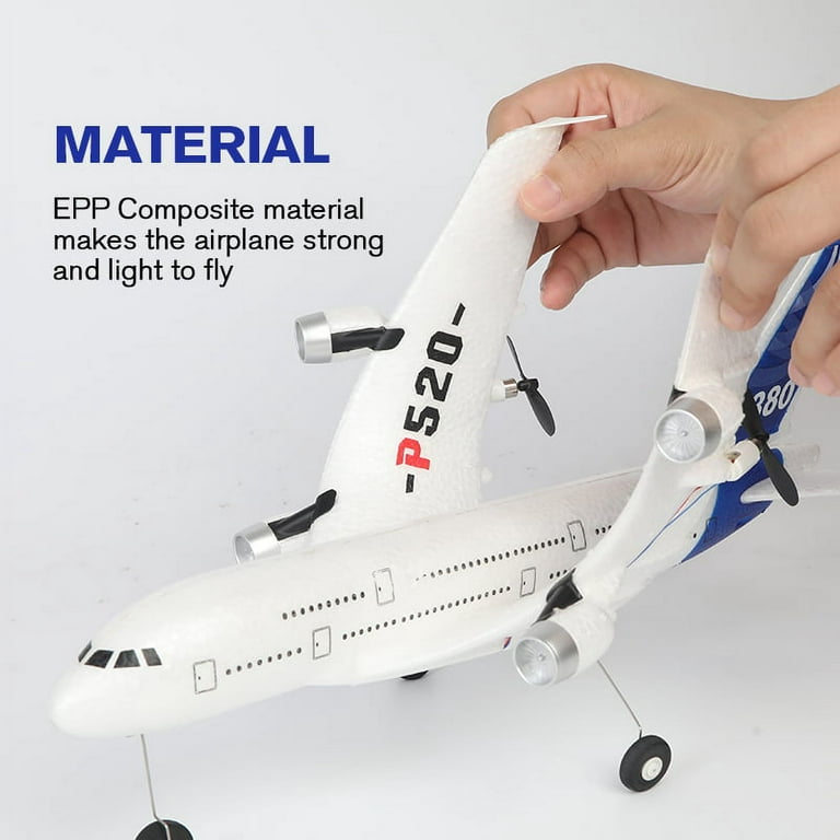 Wltoys RC Plane 3CH 2.4G EPP RC Airplane Fixed-wing RTF Airbus A380 Double  powered