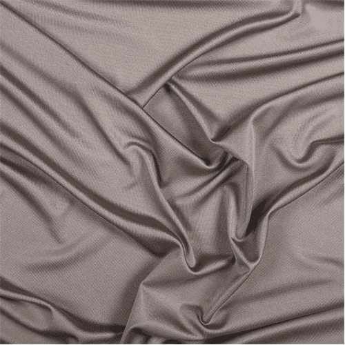 Taupe Silk Knit, Fabric Sold By the Yard