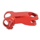 thumbnail image 1 of Vástago de bicicleta de montaña, vástago de bicicleta Vástago de bicicleta de carretera de aluminio rojo Elevador de vástago de bicicleta Artesanía excepcional, 1 of 9