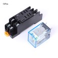 thumbnail image 4 of Simple installation Black Electrical Relays, Power Relay, 8-pin 2 NO 2 NC Electrical 18000 times/hour for automatic control For electromechanical control, 4 of 7