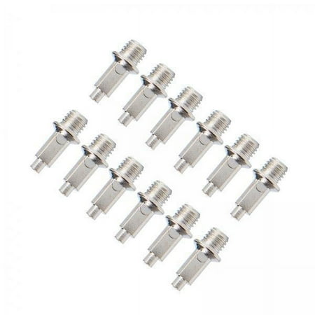 yotijay 4x 12 Pieces Jumping Spikes Long Jump Spikes Professional Sturdy Track And Field Spikes High Jump Spikes for Standing Long Jump