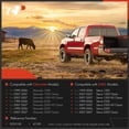 thumbnail image 3 of A-Premium - Amortiguador para portón trasero compatible con Chevrolet Chevy Silverado 1500 2500 3500 y GMC Sierra 1500 2500 3500 modelos 1999-2006 y modelos clásicos 2007, 3 of 9