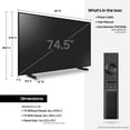 thumbnail image 6 of SAMSUNG 75" Class 4K Crystal UHD (2160p) LED Smart TV with HDR UN75AU8000, 6 of 11