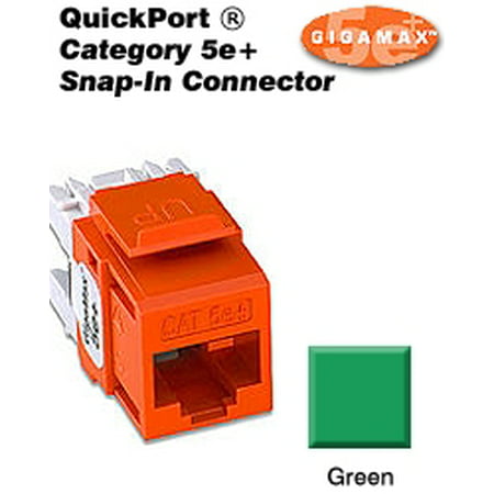 Leviton 5G110-RV5 Category 5e Plus QuickPort Snap-In Connector -