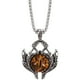 thumbnail image 1 of Collar de ojo malvado Cadena de cuello de acero inoxidable Collar colgante de ojo malvado cadena, 1 of 5