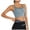 Blue, variant on High Impact Sports Bras Women,Racerback Running Bra Workout Crop Tank Tops Longline Sports Bra Push up Pink for Size L