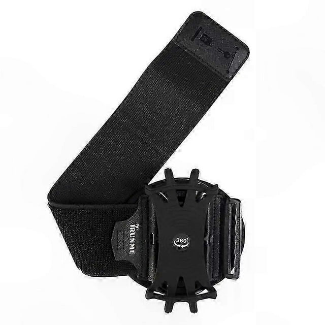 Universal 360° Rotatable Wristband Phone Holder for Sports, Running, Hiking, Biking, and Walking智能手机配件