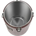 thumbnail image 6 of Cashewnuts 40L/10.57gal Insulated Bucket  Soup Container with Lid Portable Food Warmer Hot/Cold Storage, Insulated Soup Carrier for 10-15H Insulation Time (Brown, 40L), 6 of 18