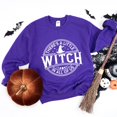 thumbnail image 3 of A Little Witch In All Of Us -  Womens Graphic Sweatshirt, 3 of 12