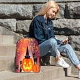 thumbnail image 6 of Easygdp Halloween Clear Backpack, Transparent Bookbag for School for Women Men, Capacity Clear Bag for College, Travel, 6 of 7
