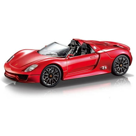 Porsche Cruise Control - Porsche Spyder 1:24 R/C Car, Red