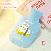 350ML Capacity Cartoon Washable Warm Hot Water Bag for Winter or Pain Relief