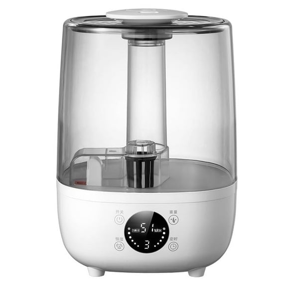 Top Fill Humidifiers for Bedroom, 2.5L Tank for Large Room, Easy to Fill & Clean, 28dB Quiet Cool Mist Air Humidifier for Home Baby Nursery & Plants, Auto Shut-off and BPA-Free for Safety, 25H