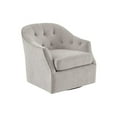 thumbnail image 3 of Madison Park Calvin Swivel Chair with Natural Finish MP103-1072, 3 of 4