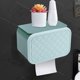 thumbnail image 4 of Portarrollos de papel higiénico de pared, sin perforaciones, para accesorios, estante organizador Verde, 4 of 9