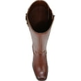 thumbnail image 4 of 27 EDIT Naturalizer Women's Idris Knee High Boot Rich Cognac Brown Wide Calf 8W, 4 of 5