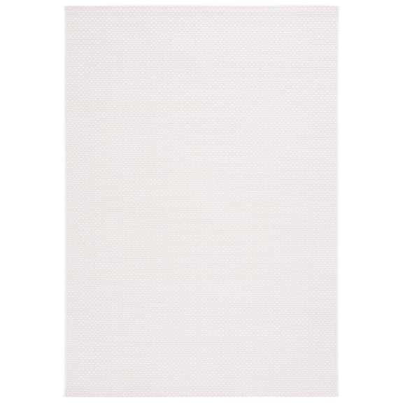 SAFAVIEH Sisal All-Weather Ophelia Solid Indoor/Outdoor Area Rug, Ivory, 8' x 10'