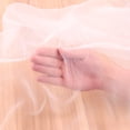 thumbnail image 3 of Xiao Hua Tela de Gasa Transparente -1 Pieza, 39.37 X 59.06 Pulgadas Tela de Gasa Transparente Es Sedosa y Elegante, Adecuada para Decoración de Bodas y Actividades, Rosa Claro, 3 of 3