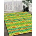 thumbnail image 2 of Ahgly Company Indoor Rectangle Patterned Dark Yellow Green Novelty Area Rugs, 4' x 6', 2 of 6