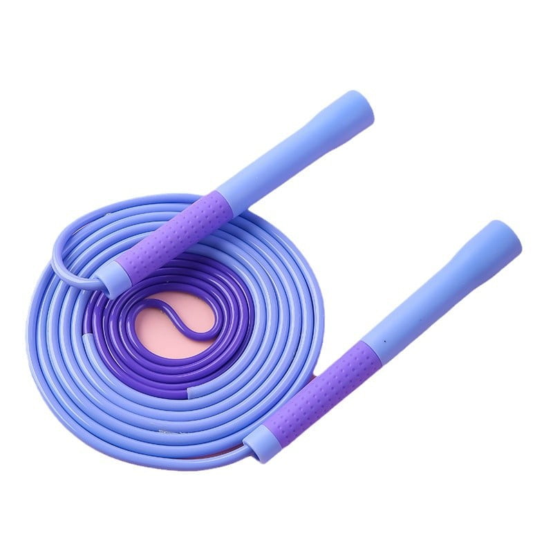Kids Racing Jump Rope Student Sports Equipment Silicone Jump Rope Comfortable Anti-Slip Handle Fitness Training Rope for Children