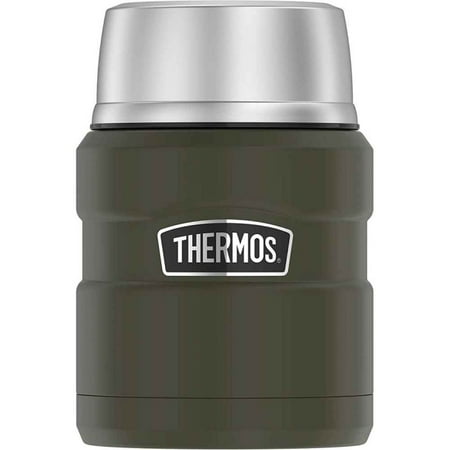 

Thermos SK3000AGTRI4 Stainless King Vacuum Insulated Stainless Steel Food Jar - 16oz - Matte Army Green