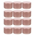 thumbnail image 3 of Raindrops 12Pcs Empty Candle Containers Pink Aluminum Tins for Diy Enthusiasts Bulk, 3 of 8