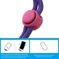 thumbnail image 4 of Unique Bargains Phone Lanyard with Lanyard Patch for All Smartphone Light Purple 1 Pack, 4 of 5
