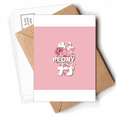 thumbnail image 1 of Peony Chinese Flowers Art Deco  Fashion Postcards Envelopes Blank Note Cards Mailing, 1 of 4