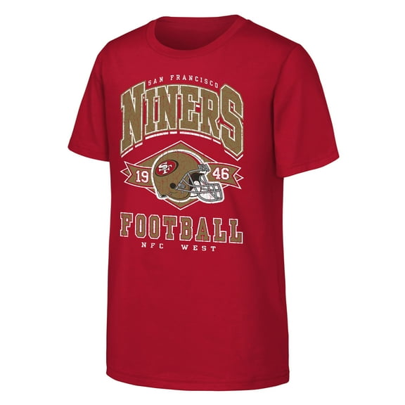 Youth Outerstuff  Scarlet San Francisco 49ers Kick Off T-Shirt