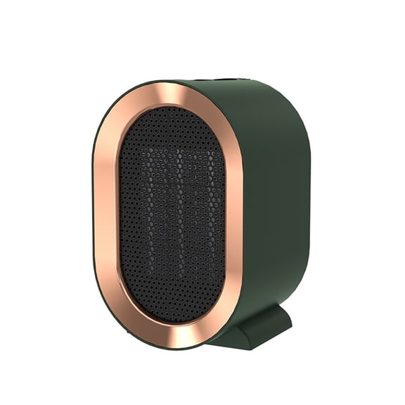 Fast-heating Fan Heater Electric Heaters for Indoor Use, YujiCraft Portable Space Heater with Thermostat, Quiet & Energy Efficient for Bedroom Office Home,Tip-Over & Overheat Protection,in Mint Green