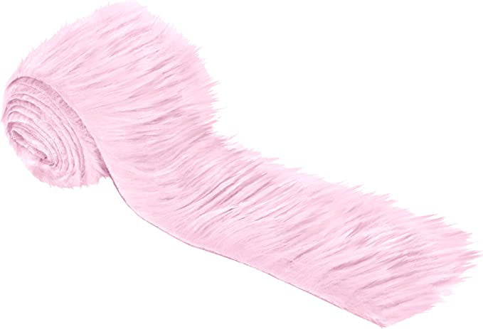 baby Luxus Faux Lammfell Plüsch Autositzbezug Universal - pink rosa,  flauschi - CRAFTMAX