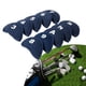thumbnail image 4 of Juego de 10 fundas de tela para cabeza de palo de golf protector de putter azul kusrkot, 4 of 8